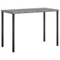 5-tlg. Sofagarnitur in L-Form mit Kissen Poly Rattan Grau 5-tlg. Sofagarnitur in L-Form mit Kissen Poly Rattan Grau
