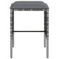 5-tlg. Sofagarnitur in L-Form mit Kissen Poly Rattan Grau 5-tlg. Sofagarnitur in L-Form mit Kissen Poly Rattan Grau