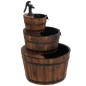 vidaXL Gartenbrunnen mit Pumpe 60x60x94 cm Massivholz Tanne vidaXL Gartenbrunnen mit Pumpe 60x60x94 cm Massivholz Tanne