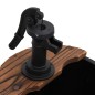 vidaXL Gartenbrunnen mit Pumpe 60x60x94 cm Massivholz Tanne vidaXL Gartenbrunnen mit Pumpe 60x60x94 cm Massivholz Tanne