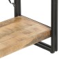 vidaXL Bücherregal 5 Fächer 140x30x180 cm Mango Massivholz vidaXL Bücherregal 5 Fächer 140x30x180 cm Mango Massivholz