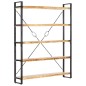 vidaXL Bücherregal 5 Fächer 140x30x180 cm Mango Massivholz vidaXL Bücherregal 5 Fächer 140x30x180 cm Mango Massivholz