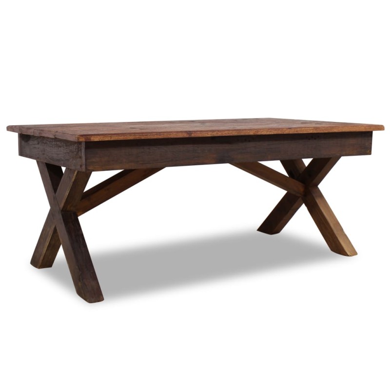 vidaXL Couchtisch Recyceltes Massivholz 110 x 60 x 45 cm vidaXL Couchtisch Recyceltes Massivholz 110 x 60 x 45 cm