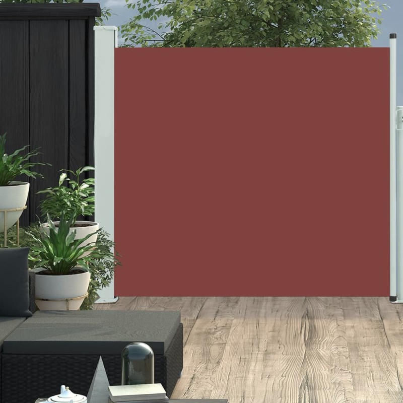 vidaXL Ausziehbare Seitenmarkise 170×300 cm Braun vidaXL Ausziehbare Seitenmarkise 170×300 cm Braun