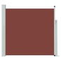 vidaXL Ausziehbare Seitenmarkise 170×300 cm Braun vidaXL Ausziehbare Seitenmarkise 170×300 cm Braun