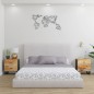 vidaXL Nachttische 2 Stk. 40x33x46 cm Massivholz Mango vidaXL Nachttische 2 Stk. 40x33x46 cm Massivholz Mango