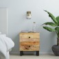 vidaXL Nachttische 2 Stk. 40x33x46 cm Massivholz Mango vidaXL Nachttische 2 Stk. 40x33x46 cm Massivholz Mango