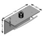 FMD Wandgarderobe 72 x 29,3 x 34,5 cm Betongrau FMD Wandgarderobe 72 x 29,3 x 34,5 cm Betongrau