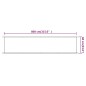 vidaXL Senkrechtmarkise Taupe 60x800 cm Oxford-Gewebe vidaXL Senkrechtmarkise Taupe 60x800 cm Oxford-Gewebe
