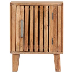 vidaXL Nachttisch 40 x 30 x 50 cm Akazie Massivholz