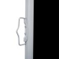 vidaXL Ausziehbare Seitenmarkise Schwarz 140 x 600 cm vidaXL Ausziehbare Seitenmarkise Schwarz 140 x 600 cm