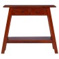 vidaXL Konsolentisch Klassisches Braun 90x30x75 cm Massivholz Mahagoni vidaXL Konsolentisch Klassisches Braun 90x30x75 cm Massivholz Mahagoni