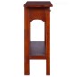 vidaXL Konsolentisch Klassisches Braun 90x30x75 cm Massivholz Mahagoni vidaXL Konsolentisch Klassisches Braun 90x30x75 cm Massivholz Mahagoni