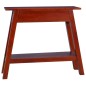 vidaXL Konsolentisch Klassisches Braun 90x30x75 cm Massivholz Mahagoni vidaXL Konsolentisch Klassisches Braun 90x30x75 cm Massivholz Mahagoni