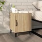 vidaXL Nachttisch Sonoma-Eiche Holzwerkstoff vidaXL Nachttisch Sonoma-Eiche Holzwerkstoff