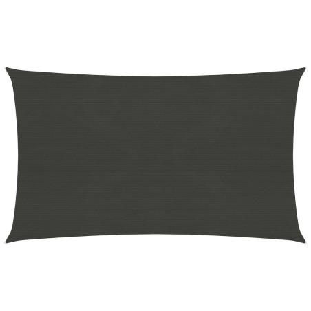 vidaXL Sonnensegel 160 g/m² Anthrazit 3,5x5 m HDPE