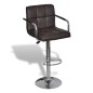 vidaXL Barhocker 2 Stk. Braun Kunstleder vidaXL Barhocker 2 Stk. Braun Kunstleder