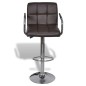 vidaXL Barhocker 2 Stk. Braun Kunstleder vidaXL Barhocker 2 Stk. Braun Kunstleder