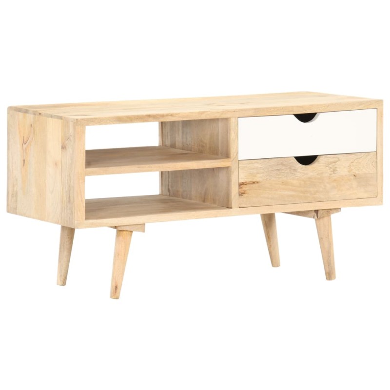 vidaXL TV-Schrank 90 x 35 x 45 cm Massivholz Mango vidaXL TV-Schrank 90 x 35 x 45 cm Massivholz Mango