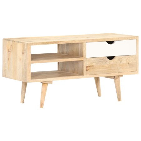 vidaXL TV-Schrank 90 x 35 x 45 cm Massivholz Mango