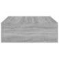 vidaXL Couchtisch Grau Sonoma 100x100x35 cm Holzwerkstoff vidaXL Couchtisch Grau Sonoma 100x100x35 cm Holzwerkstoff