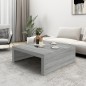 vidaXL Couchtisch Grau Sonoma 100x100x35 cm Holzwerkstoff vidaXL Couchtisch Grau Sonoma 100x100x35 cm Holzwerkstoff