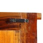 vidaXL Wandgarderobe 2 Stk. Altholz Massiv 38x100 cm vidaXL Wandgarderobe 2 Stk. Altholz Massiv 38x100 cm