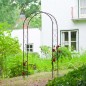 Nature Rosenbogen Metall 100x37x230 cm Schwarz Nature Rosenbogen Metall 100x37x230 cm Schwarz