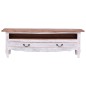 vidaXL TV-Schrank 120x30x40 cm Weiß Altholz Massiv vidaXL TV-Schrank 120x30x40 cm Weiß Altholz Massiv