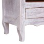 vidaXL TV-Schrank 120x30x40 cm Weiß Altholz Massiv vidaXL TV-Schrank 120x30x40 cm Weiß Altholz Massiv