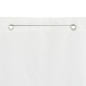 vidaXL Balkon-Sichtschutz Weiß 80x240 cm Oxford-Gewebe vidaXL Balkon-Sichtschutz Weiß 80x240 cm Oxford-Gewebe