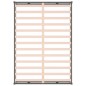 vidaXL Massivholzbett Grau 150x200 cm vidaXL Massivholzbett Grau 150x200 cm