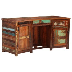 vidaXL Schreibtisch 170 x 70 x 76 cm Recyceltes Massivholz