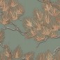 DUTCH WALLCOVERINGS Tapete Kiefer-Motiv Grün DUTCH WALLCOVERINGS Tapete Kiefer-Motiv Grün