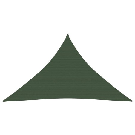 vidaXL Sonnensegel 160 g/m² Dunkelgrün 3x3x4,2 m HDPE