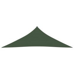 vidaXL Sonnensegel 160 g/m² Dunkelgrün 3x3x4,2 m HDPE