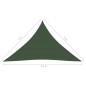 vidaXL Sonnensegel 160 g/m² Dunkelgrün 3x3x4,2 m HDPE vidaXL Sonnensegel 160 g/m² Dunkelgrün 3x3x4,2 m HDPE