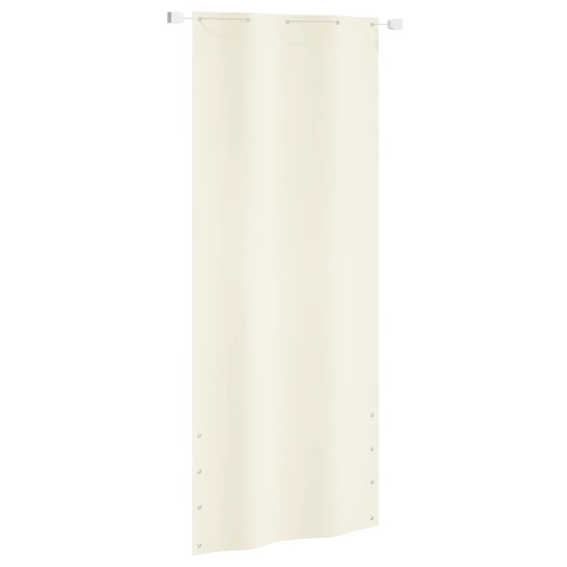 vidaXL Balkon-Sichtschutz Creme 100x240 cm Oxford-Gewebe vidaXL Balkon-Sichtschutz Creme 100x240 cm Oxford-Gewebe