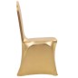 vidaXL Stuhlhussen 25 Stk. Stretch Golden vidaXL Stuhlhussen 25 Stk. Stretch Golden