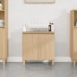 vidaXL Waschbeckenunterschrank Sonoma-Eiche 58x33x60 cm Holzwerkstoff vidaXL Waschbeckenunterschrank Sonoma-Eiche 58x33x60 cm Holzwerkstoff