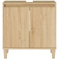 vidaXL Waschbeckenunterschrank Sonoma-Eiche 58x33x60 cm Holzwerkstoff vidaXL Waschbeckenunterschrank Sonoma-Eiche 58x33x60 cm Holzwerkstoff