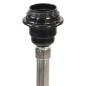 vidaXL Stativlampe Honigbraun und Weiß Teak Massivholz 141 cm vidaXL Stativlampe Honigbraun und Weiß Teak Massivholz 141 cm