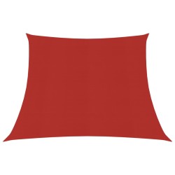 vidaXL Sonnensegel 160 g/m² Rot 3/4x3 m HDPE
