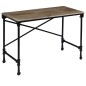 vidaXL Schreibtisch Mangoholz Massiv und Stahl 110 x 50 x 96 cm vidaXL Schreibtisch Mangoholz Massiv und Stahl 110 x 50 x 96 cm
