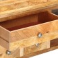 vidaXL Sideboard 102×35×61 cm Massivholz Mango vidaXL Sideboard 102×35×61 cm Massivholz Mango