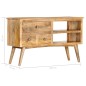 vidaXL Sideboard 102×35×61 cm Massivholz Mango vidaXL Sideboard 102×35×61 cm Massivholz Mango