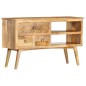 vidaXL Sideboard 102×35×61 cm Massivholz Mango vidaXL Sideboard 102×35×61 cm Massivholz Mango