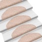 vidaXL Selbstklebende Treppenmatten 10 Stk. Braun 65x21x4cm Nadelvlies vidaXL Selbstklebende Treppenmatten 10 Stk. Braun 65x21x4cm Nadelvlies