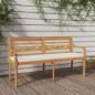 Batavia-Bank mit Kissen 150 cm Massivholz Teak Batavia-Bank mit Kissen 150 cm Massivholz Teak