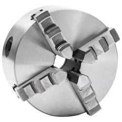vidaXL 4-Backen-Drehfutter Selbstzentrierend 125 mm Stahl 